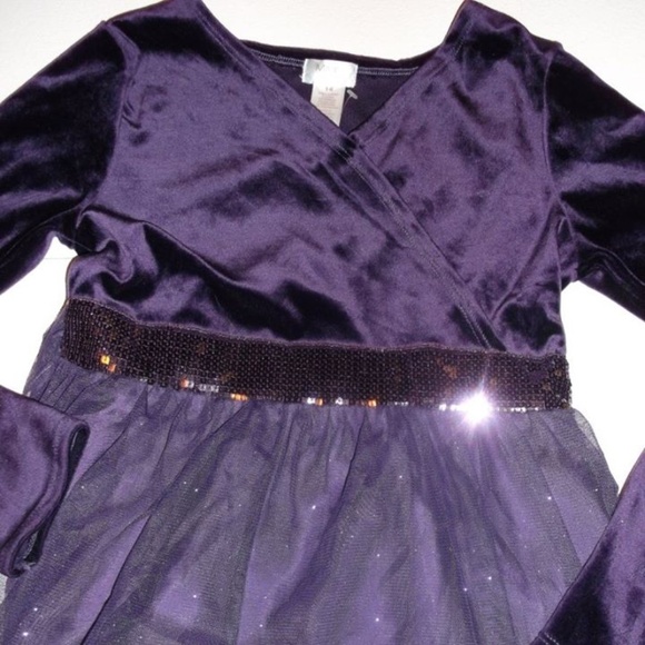Special Occasion Purple Dress Girl Size 14  --- - Picture 1 of 3